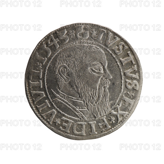 grosz, Schilling, Maciej, R0 (rarity), Albrecht Hohenzollern (Prince of Prussia; 1490-1568) -