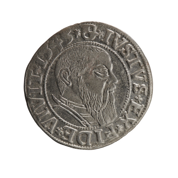 grosz, Schilling, Maciej, R0 (rarity), Albrecht Hohenzollern (Prince of Prussia; 1490-1568) -