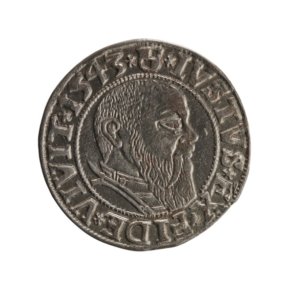 grosz, Schilling, Maciej, R0 (rarity), Albrecht Hohenzollern (Prince of Prussia; 1490–1568) —