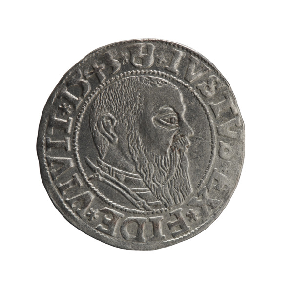 grosz, Schilling, Maciej, R0 (rarity), Albrecht Hohenzollern (Prince of Prussia; 1490–1568) —