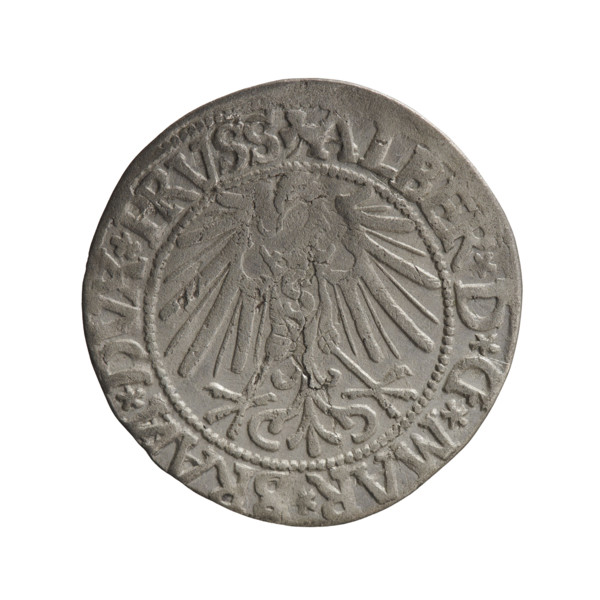 grosz, Schilling, Maciej, publisher, Decjusz, Jost Ludwik (fl. 1528-1535), R0 (rarity), Albrecht