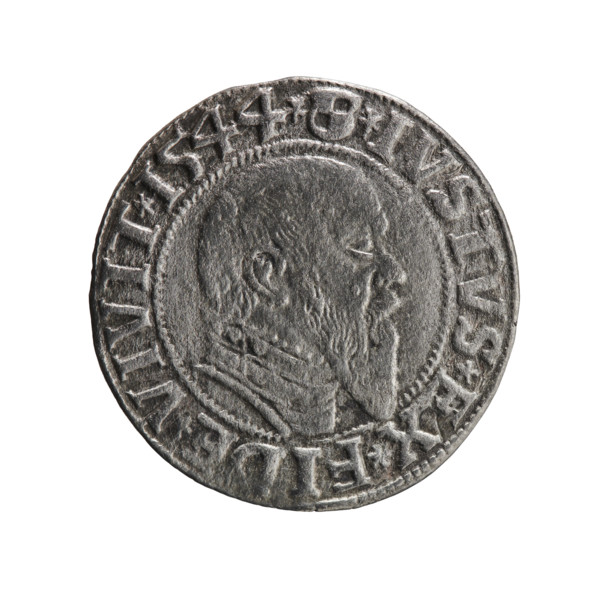 grosz; Schilling, Maciej, publisher; Decjusz, Jost Ludwik (fl. 1528–1535); R0 (rarity). Obverse: