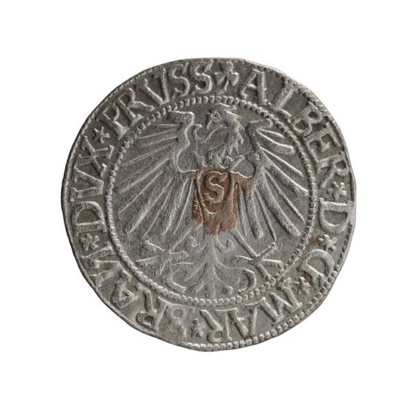 grosz; Schilling, Maciej, publisher; Decjusz, Jost Ludwik (fl. 1528–1535); R0 (rarity). Obverse: