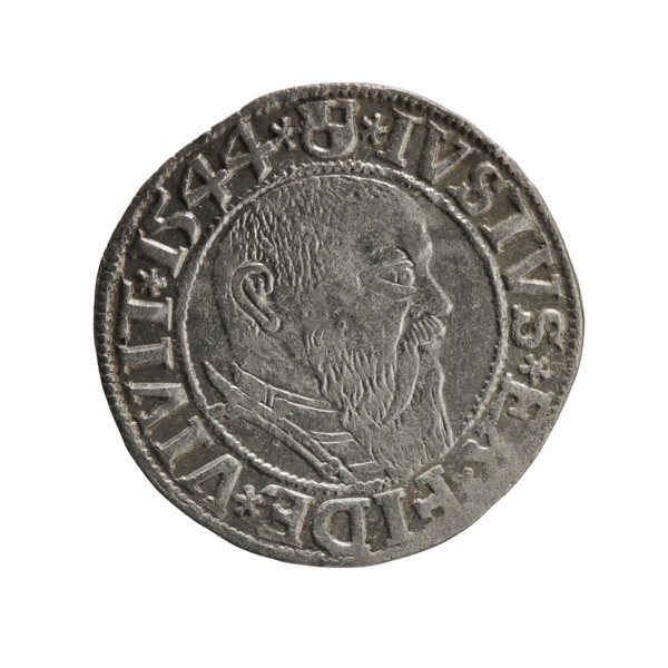grosz; Schilling, Maciej, publisher; Decjusz, Jost Ludwik (fl. 1528–1535); R3 (rarity). Ducal