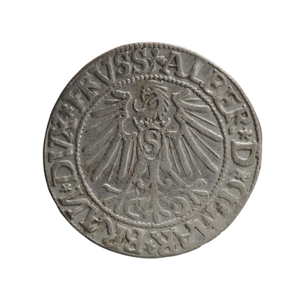 grosz; Schilling, Maciej, publisher; Decjusz, Jost Ludwik (fl. 1528–1535); R0 (rarity); eagles;