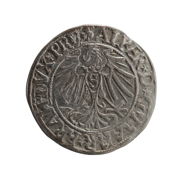 grosz; Schilling, Maciej, publisher; Decjusz, Jost Ludwik (fl. 1528–1535); R3 (rarity). Albrecht