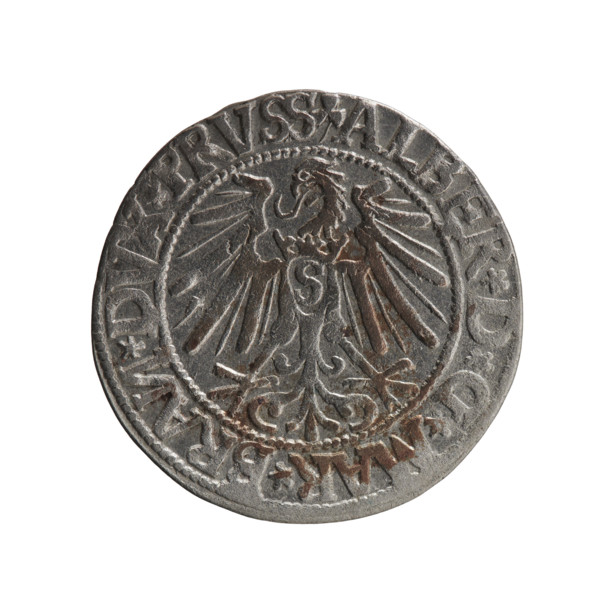 grosz; Schilling, Maciej, publisher; Decjusz, Jost Ludwik (fl. 1528–1535); R0 (rarity); Albrecht