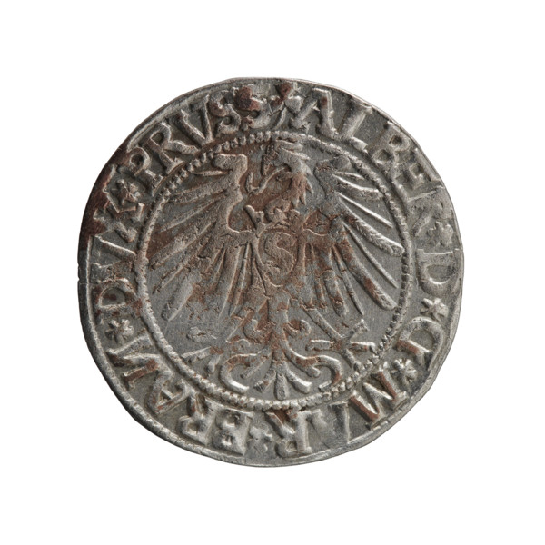 grosz; Schilling, Maciej, publisher; Decjusz, Jost Ludwik (fl. 1528–1535); R0 (rarity); Albrecht