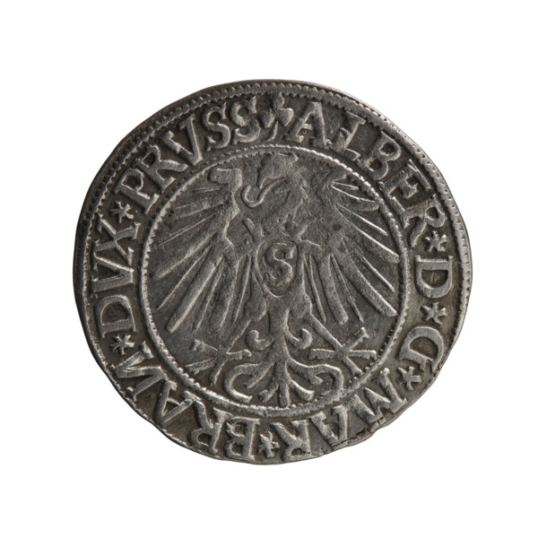 grosz; Schilling, Maciej, publisher; Decjusz, Jost Ludwik (fl. 1528–1535); R0 (rarity); eagles;