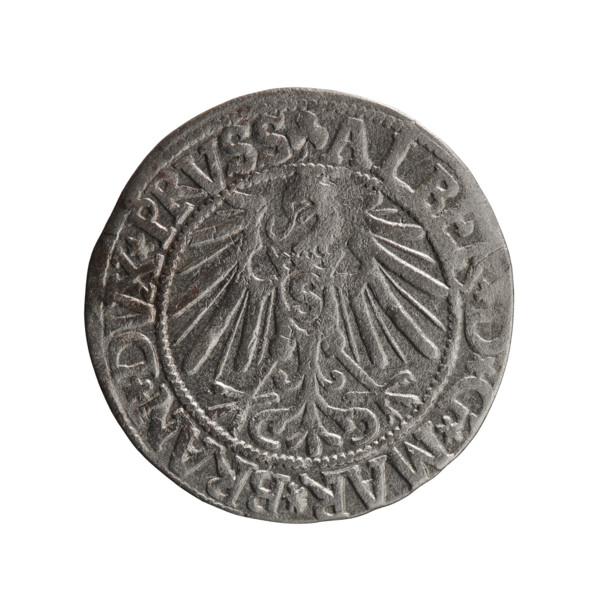 grosz; Schilling, Maciej, publisher; Decjusz, Jost Ludwik (fl. 1528–1535); R0 (rarity). Subject: