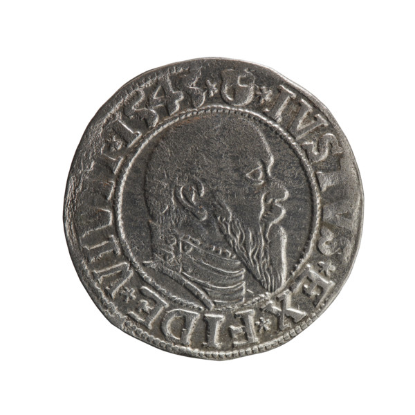 Grosz; publisher: Maciej Schilling; engraver: Jost Ludwik Decjusz (fl. 1528–1535). Rarity R0.