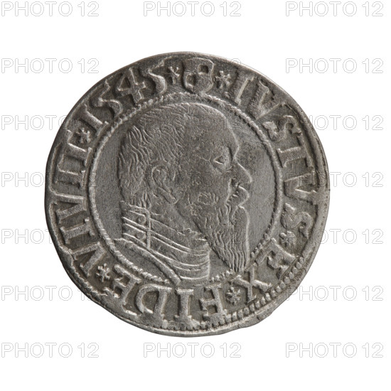 grosz; publisher: Schilling, Maciej; engraver: Decjusz, Jost Ludwik (fl. 1528–1535); subject: