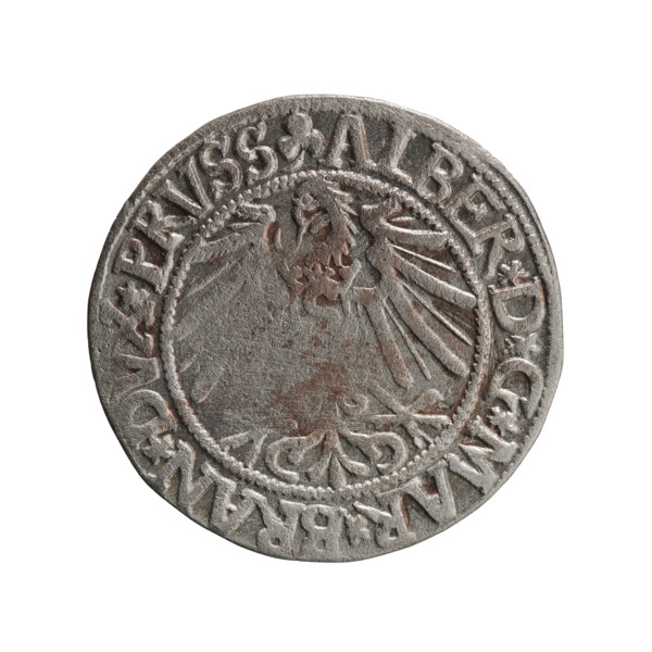 grosz; Schilling, Maciej, publisher; Decjusz, Jost Ludwik (fl. 1528–1535); eagles; Albrecht