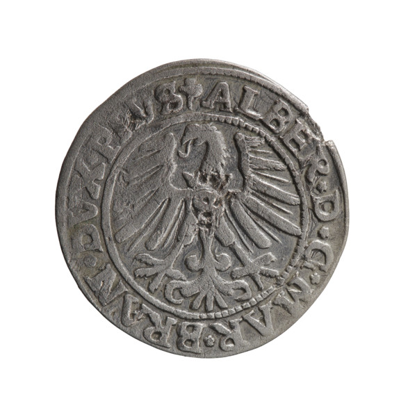grosz; Schilling, Maciej; eagles; Albrecht Hohenzollern (Prince of Prussia; 1490–1568) —