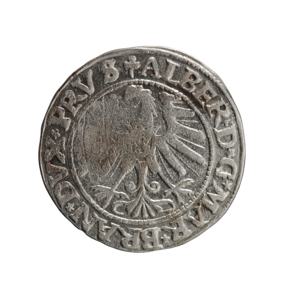 Grosz; Schilling; Maciej; eagles; Albrecht Hohenzollern (Prince of Prussia; 1490–1568) —
