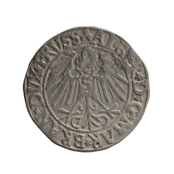 grosz; Schilling, Maciej; eagles; Albrecht Hohenzollern (Prince of Prussia; 1490–1568) —