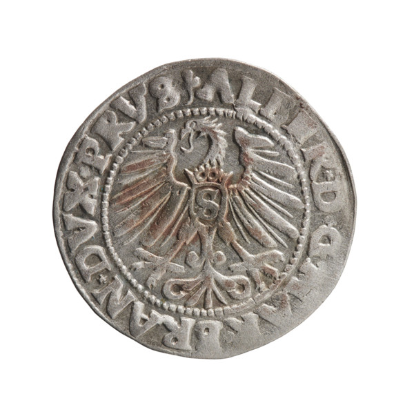 grosz; Schilling, Maciej; eagles; Albrecht Hohenzollern (Prince of Prussia; 1490–1568) —