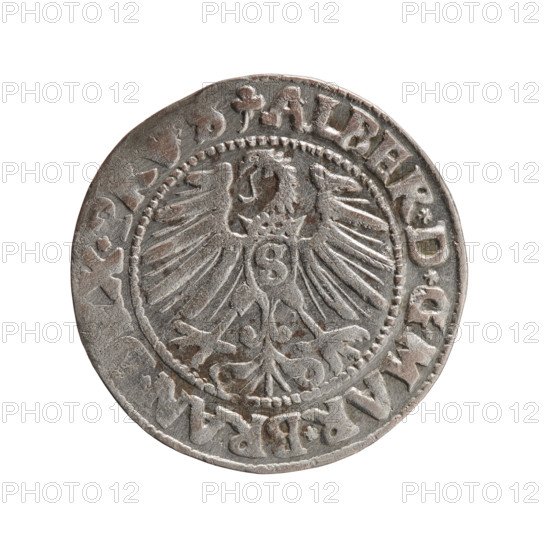 grosz, Schilling, Maciej, eagles, Albrecht Hohenzollern (Prince of Prussia; 1490–1568) -