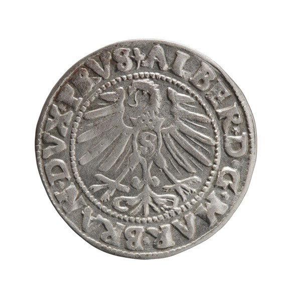 grosz; Schilling, Maciej; eagles; Albrecht Hohenzollern (Prince of Prussia; 1490–1568) —