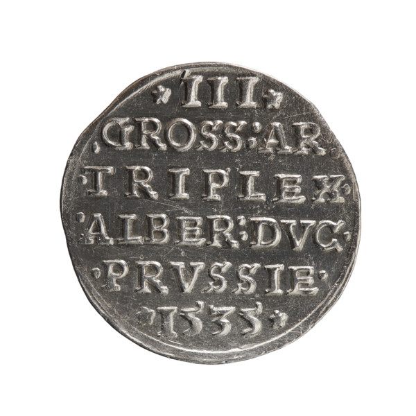 trojak, Decius, Jost Ludwik (fl. 1528-1535), Albrecht Hohenzollern (Prince of Prussia; 1490-1568) -