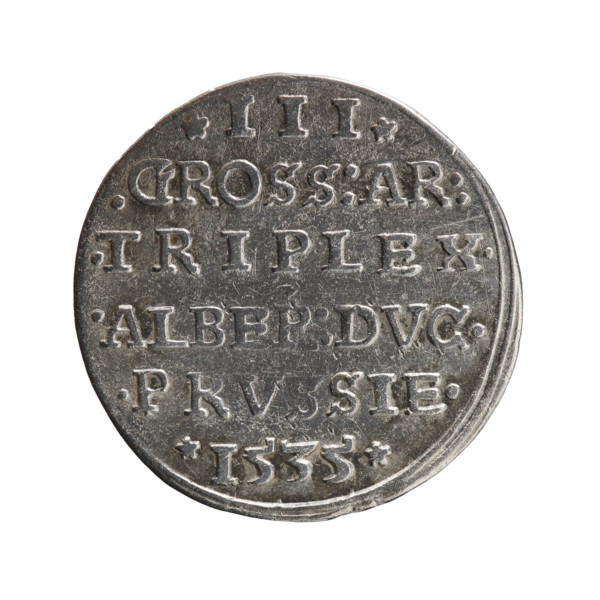 trojak, Decius, Jost Ludwik (fl. 1528-1535). Albrecht Hohenzollern (Prince of Prussia; 1490-1568) —