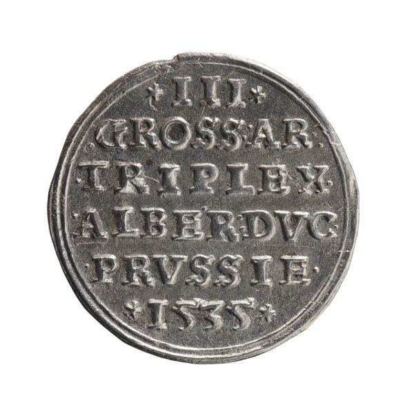 trojak, Decius, Jost Ludwik (fl. 1528-1535). Albrecht Hohenzollern (Prince of Prussia; 1490-1568) -