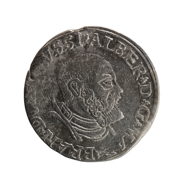 trojak, Decius, Jost Ludwik (fl. 1528-1535), Albrecht Hohenzollern (Prince of Prussia; 1490-1568) -