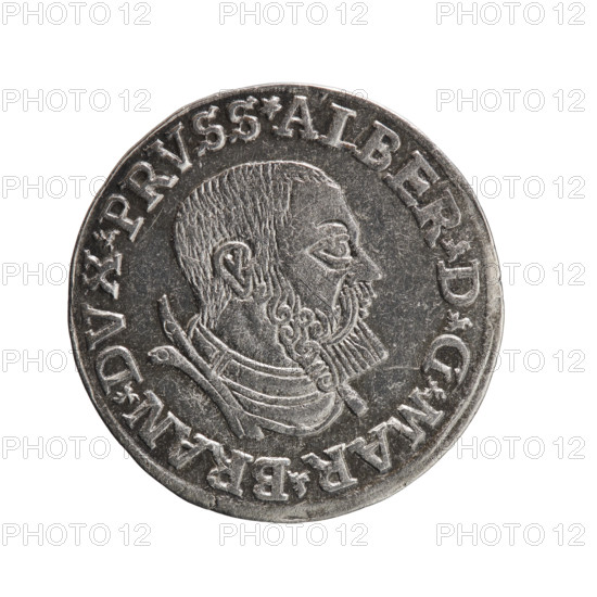trojak, Decius, Jost Ludwik (fl. 1528-1535), Albrecht Hohenzollern (Prince of Prussia; 1490-1568) -