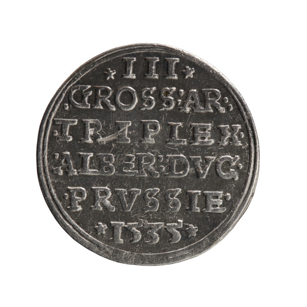 trojak, Decius, Jost Ludwik (fl. 1528-1535), Albrecht Hohenzollern (Prince of Prussia; 1490-1568) -