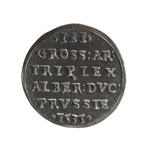 trojak, Decius, Jost Ludwik (fl. 1528-1535). Albrecht Hohenzollern (Prince of Prussia; 1490-1568) -