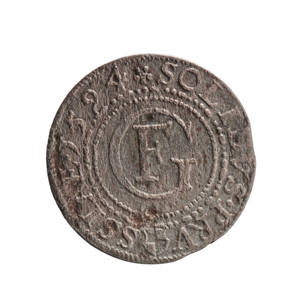 szelag; publisher: Krzysztof (Christoph) Anger; ruler: Jerzy Fryderyk (Duke of Karniów; 1539–1603);