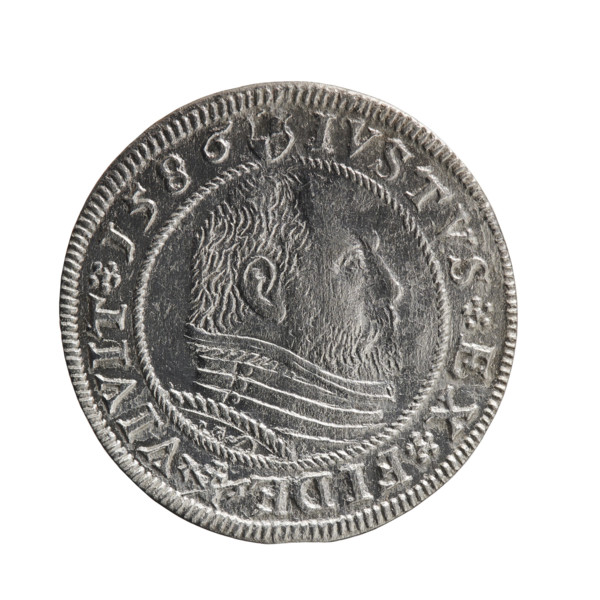 Grosz; Gulden; Pawel, publisher. Obverse: Prussian eagle with crowned letter S on the chest; in the