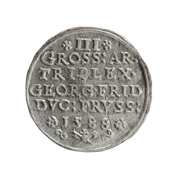 Trojak, Gulden, Pawel, publisher. Jerzy Fryderyk (Duke of Karniów; 1539–1603) — iconography: