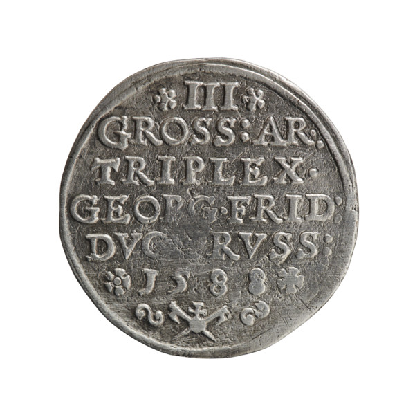 trojak, Gulden, Pawel, Gulden, Pawel, publisher, rosettes, Jerzy Fryderyk (Duke of Karniów;