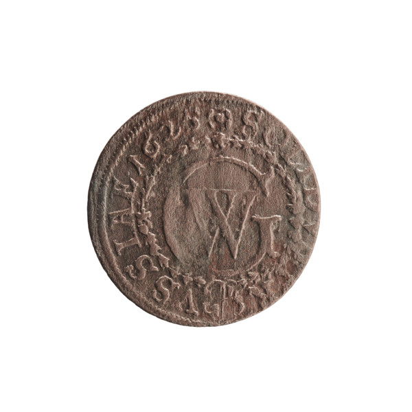 szelag, Ernest Pfahler; obverse: Prussian eagle with crowned letter S on its chest, rim inscription