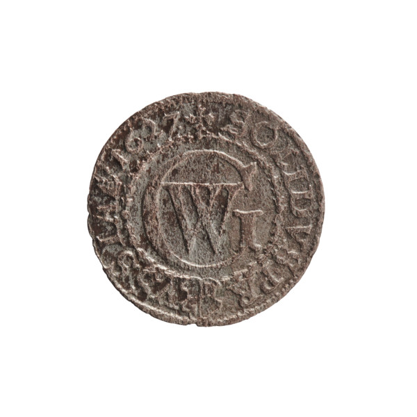 szelag by Ernest Pfahler; cross (iconographic), eagles; George William Hohenzollern (Elector of