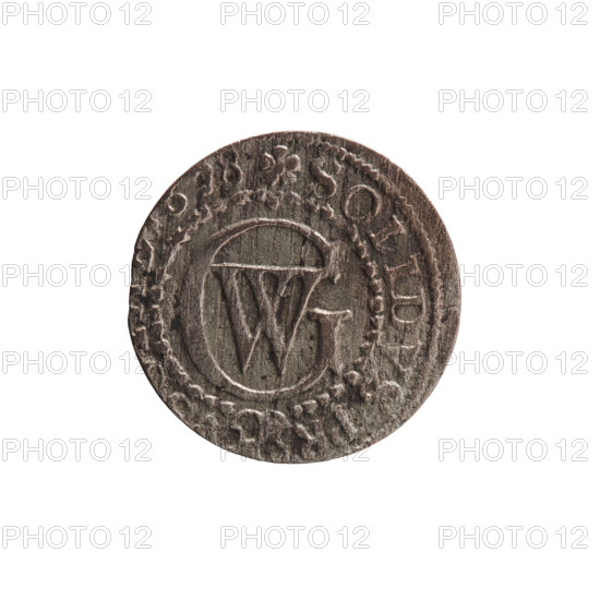 szelag, Pfahler, Ernest; obverse: Prussian eagle with crowned letter S on its chest, rim