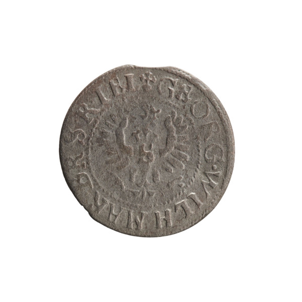 Szelag (coin), Ernest Pfahler. Obverse: Prussian eagle, on its chest the crowned letter S; in the