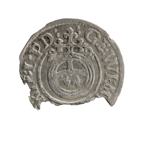 one and a half, Pfahler, Ernest, cross (iconographic), George William Hohenzollern (Elector of