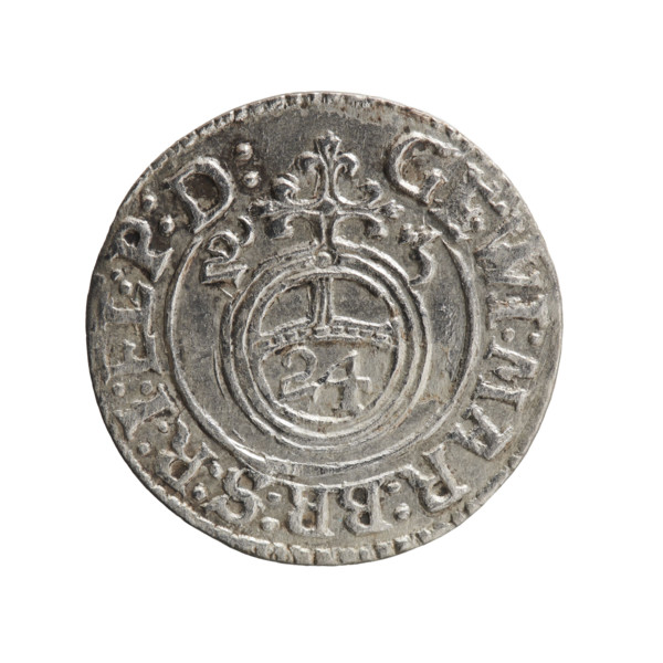 one and a half, Pfahler, Ernest, cross (iconographic), George William Hohenzollern (Elector of
