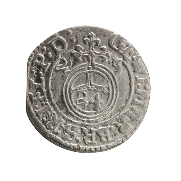 one and a half; Pfahler, Ernest; George William Hohenzollern (Elector of Brandenburg; Duke of