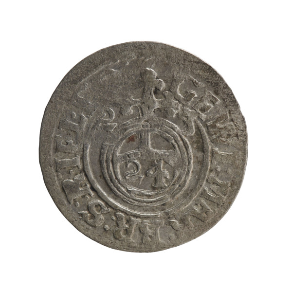 one and a half, Pfahler, Ernest, cross (iconographic), George William Hohenzollern (Elector of