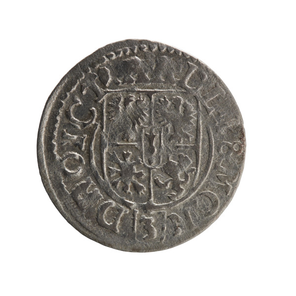 one and a half, Pfahler, Ernest, cross (iconographic), orb of rule (iconographic), George William