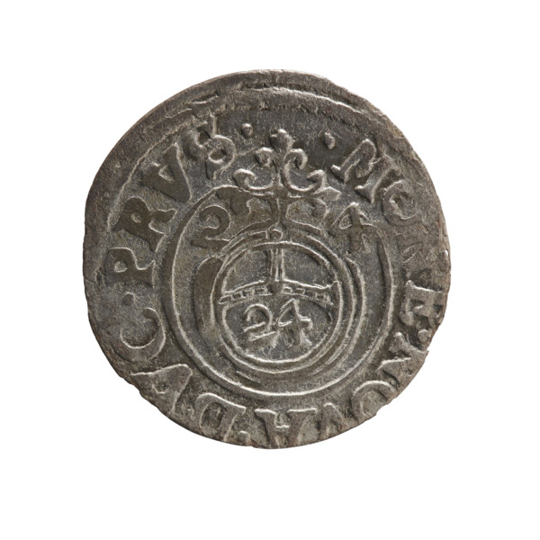 One-and-a-half (3/2) coin, Ernest Pfahler (maker), Department of Coins of Lands Associated with