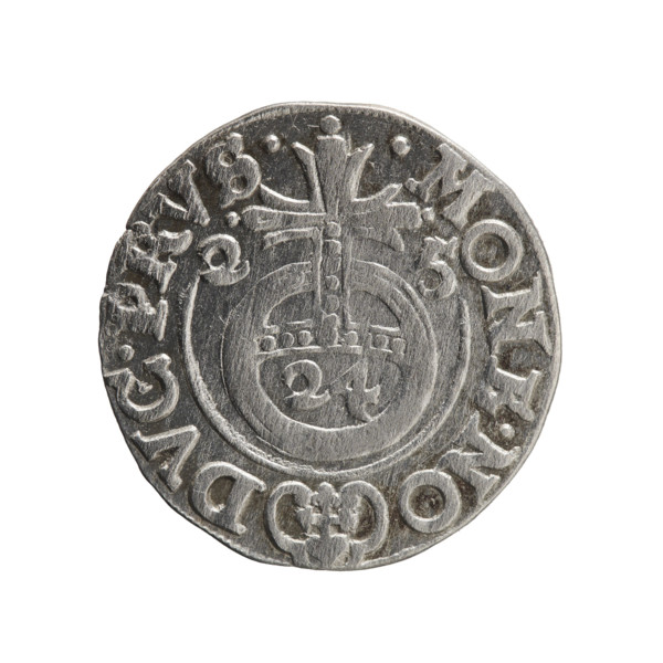 One-and-a-half (value). Maker: Pfahler, Ernest. Department of Coins of Lands Associated with Poland