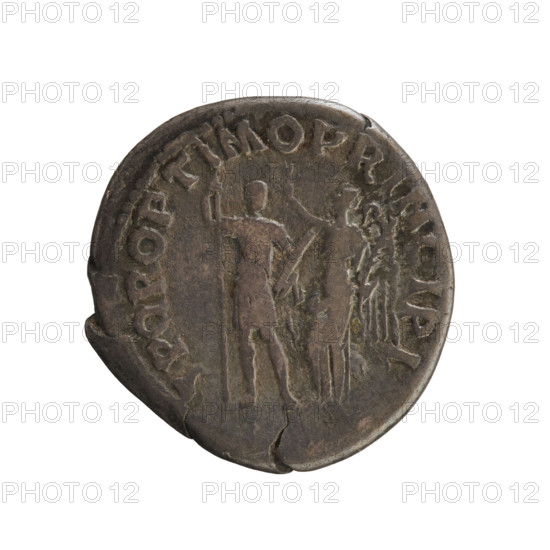 Denarius of Emperor Trajan (53–117 CE), c. 103–111 CE. Obverse: laureate head of Trajan right with
