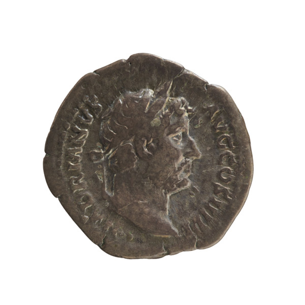 Denarius, Hadrian (76–138; Roman emperor 117–138). Obverse: HADRIANVS AVG COS III PP — Emperor's