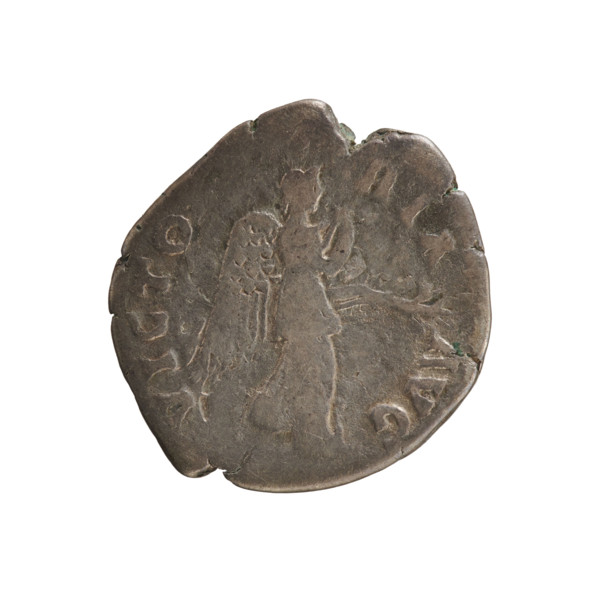 Denarius, Hadrian (76–138; Roman emperor 117–138). Obverse: Emperor's head with a laurel wreath