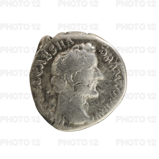 Denarius, Antoninus Pius (86–161; Roman emperor 138–161). Obverse: emperor's bust right,