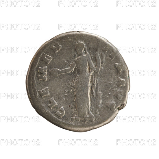Denarius, Antoninus Pius (86–161; Roman emperor 138–161). Obverse: ANTONINVS AVG PIVS PP TR P COS